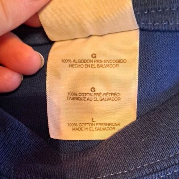 90’s Vintage Superman Warner Bros Big Graphic T Shirt Large 'Look, up in the Sky - Picture 10 of 12